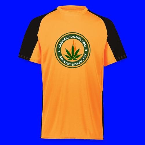 Cannabis On Fire T-shirts Legalize Cannabis - Augusta Sportswear Maillot Cutter Adulte