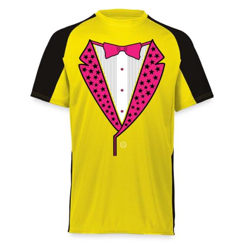 PINK STAR TUXEDO - Augusta Sportswear Adult Cutter Jersey