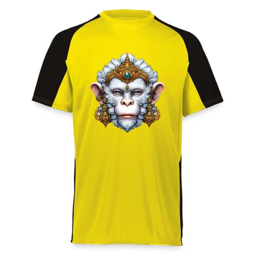 Thai Hanuman Monkey Deity Mask - Augusta Sportswear Adult Cutter Jersey