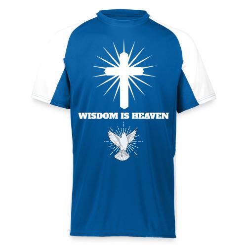 Wisdom is Heaven - Augusta Sportswear Adult Cutter Jersey