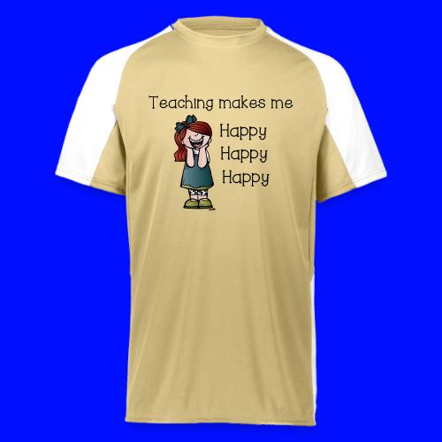 happy - Augusta Sportswear Adult Cutter Jersey