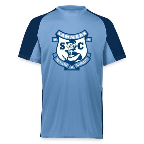 sammers on red png - Augusta Sportswear Adult Cutter Jersey