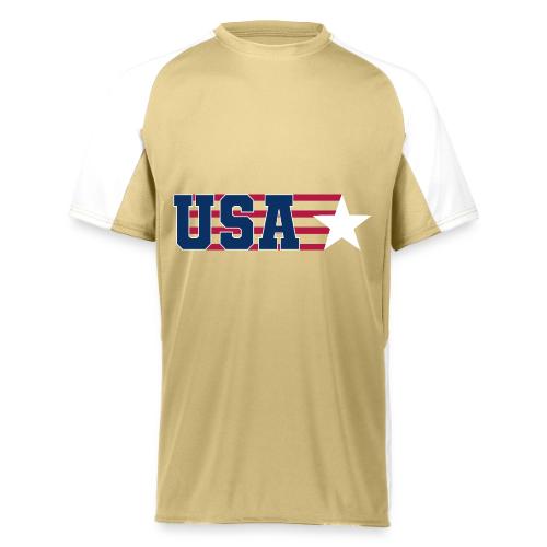Star Stripe USA - Augusta Sportswear Adult Cutter Jersey
