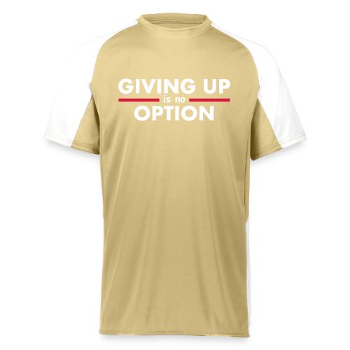 Giving Up is no Option - Augusta Sportswear Adult Cutter Jersey