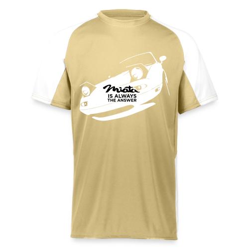 Miata is always the answer - Augusta Sportswear Adult Cutter Jersey