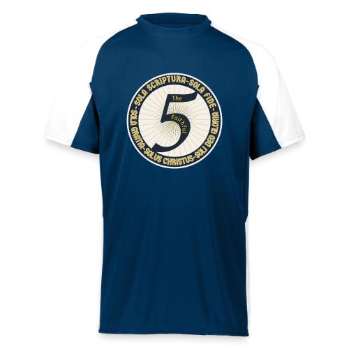 The Faithful Five - Five Sola's of the Reformation - Augusta Sportswear Adult Cutter Jersey