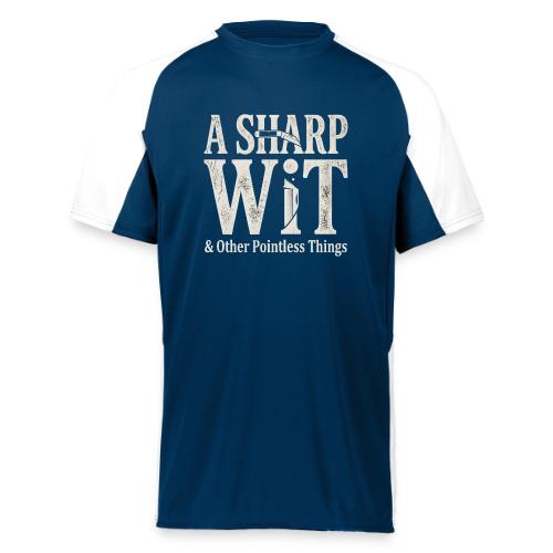 A Sharp Wit & Other Pointless Things - Knife Pun - Augusta Sportswear Adult Cutter Jersey