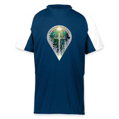 Easter Grace Cascades Vine T Shirt, Renewal Gift - Augusta Sportswear Adult Cutter Jersey