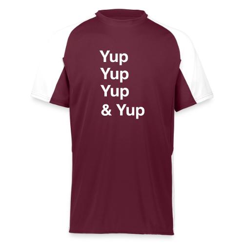 Yup, Yup, Yup & Yup - Augusta Sportswear Adult Cutter Jersey