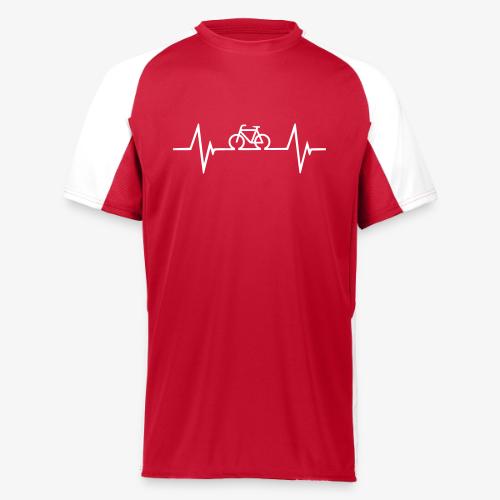 Bicycle Hearbeat - Augusta Sportswear Adult Cutter Jersey