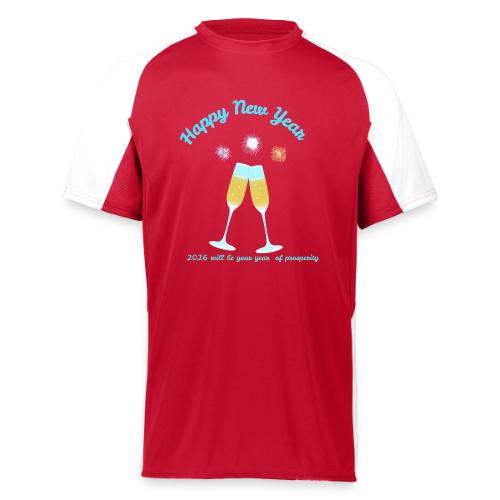 Happy New Year 2026 Prosperity Design - Augusta Sportswear Adult Cutter Jersey