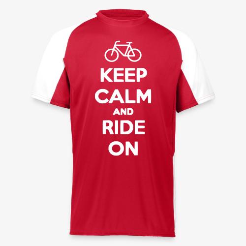 keep_calm_and_ride_on - Augusta Sportswear Adult Cutter Jersey