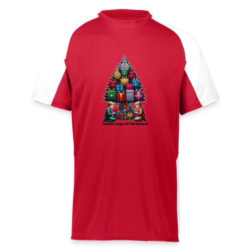 Twelve Days of Gifts T-Shirt - Augusta Sportswear Adult Cutter Jersey