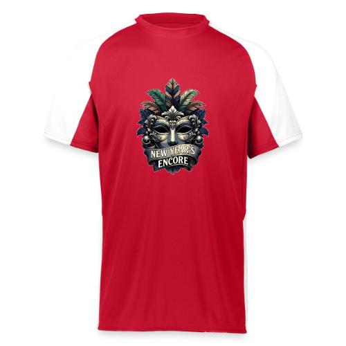 Masquerade Mask T-Shirt - Augusta Sportswear Adult Cutter Jersey
