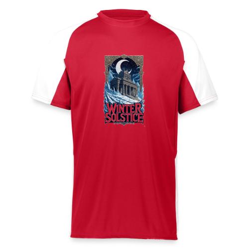 Winter Solstice Temple T-Shirt - Augusta Sportswear Adult Cutter Jersey