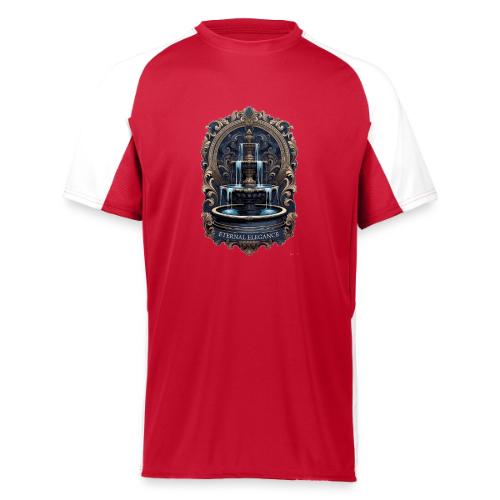 Gilded Baroque Fountain T-Shirt - Augusta Sportswear Adult Cutter Jersey