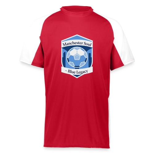 Manchester Soul Soccer City Emblem T Shirt, Gift - Augusta Sportswear Adult Cutter Jersey