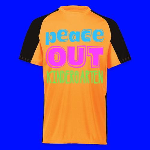 Kreative In Kinder Peace Out - Augusta Sportswear Adult Cutter Jersey