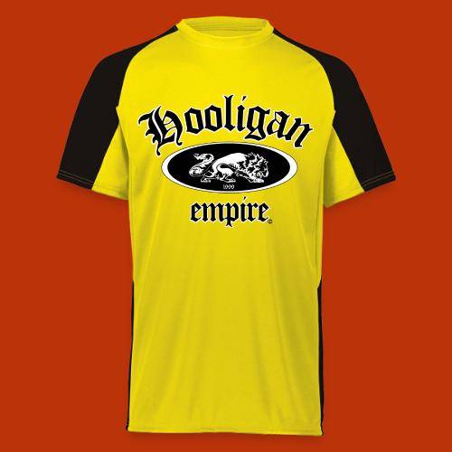 Hooligan Empire Lion Black - Augusta Sportswear Adult Cutter Jersey