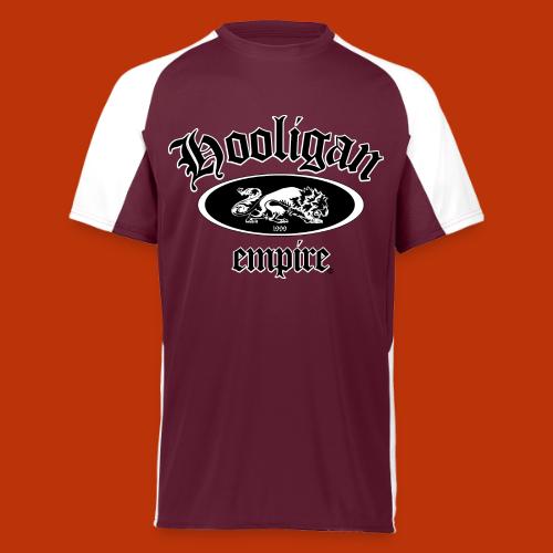 Hooligan Empire Lion Black - Augusta Sportswear Adult Cutter Jersey