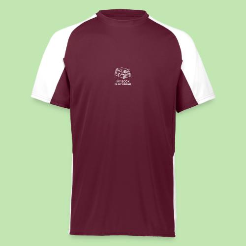 book lover t-shirt, book day shirt, my book is my - Augusta Sportswear Adult Cutter Jersey