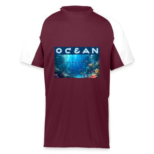 Ocean: Coral Carnival - Augusta Sportswear Adult Cutter Jersey
