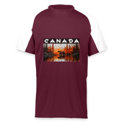 Canada Wilderness Art - Augusta Sportswear Adult Cutter Jersey