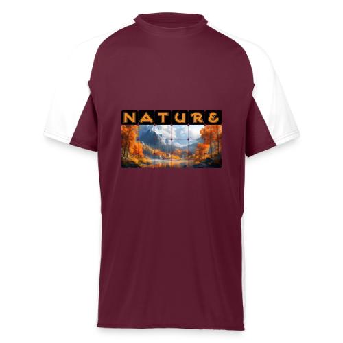 Nature: Golden Autumn Escape - Augusta Sportswear Adult Cutter Jersey