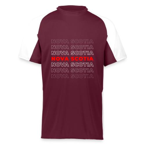 Nova Scotia Script - Augusta Sportswear Adult Cutter Jersey