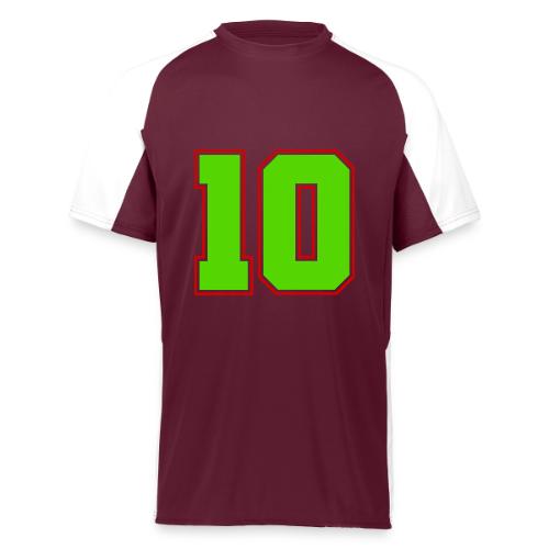 The Magic Number 10 - Augusta Sportswear Adult Cutter Jersey