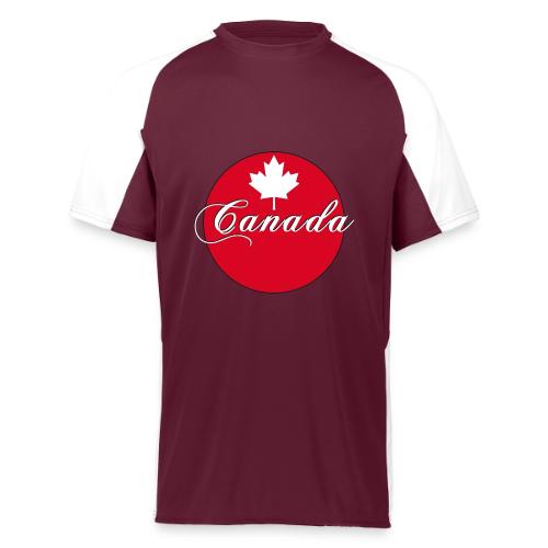 Canada in red and white - Augusta Sportswear Adult Cutter Jersey