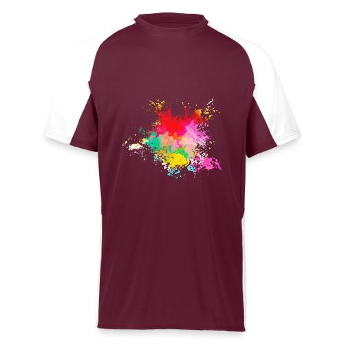 Psychedelic: Color Storm - Augusta Sportswear Adult Cutter Jersey