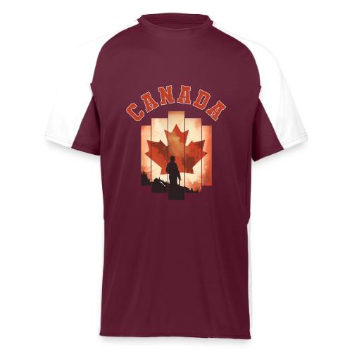 Proud Canadian Shadow - Augusta Sportswear Adult Cutter Jersey