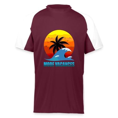 Vacation Mode: Tropical Escape - Augusta Sportswear Adult Cutter Jersey