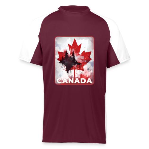Canada's Maple Leaf Pride - Augusta Sportswear Adult Cutter Jersey