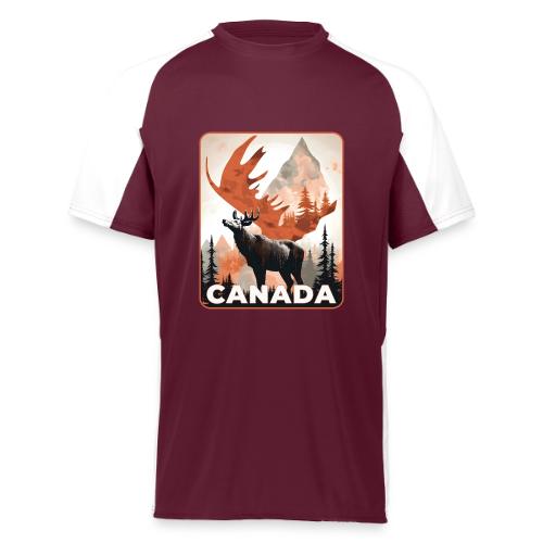 Canada Wild Spirit - Augusta Sportswear Adult Cutter Jersey