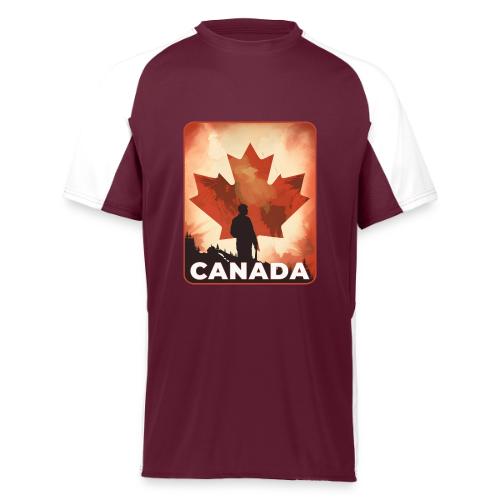 Canada Stands Tall - Augusta Sportswear Adult Cutter Jersey