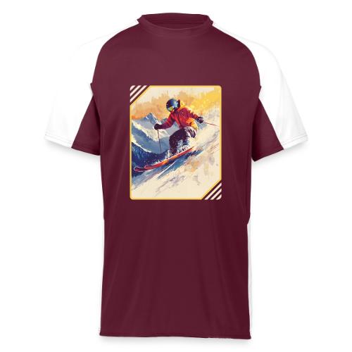 Skiing Through Snow Dreams - Augusta Sportswear Adult Cutter Jersey
