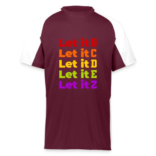 Let It Be Alphabetical - Augusta Sportswear Adult Cutter Jersey
