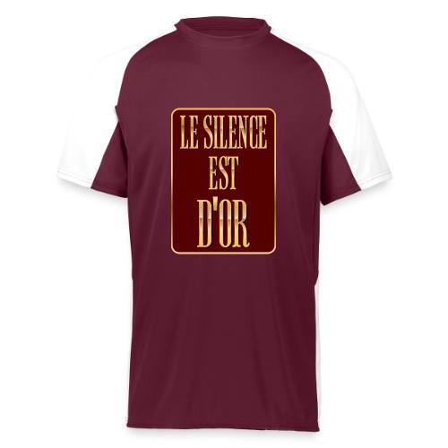 Silence is golden - Augusta Sportswear Adult Cutter Jersey