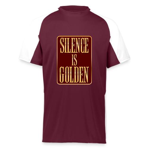 Silence Is Golden - Augusta Sportswear Adult Cutter Jersey
