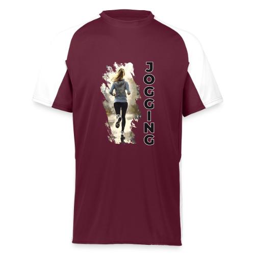 Jogging: Run into Motion - Augusta Sportswear Adult Cutter Jersey