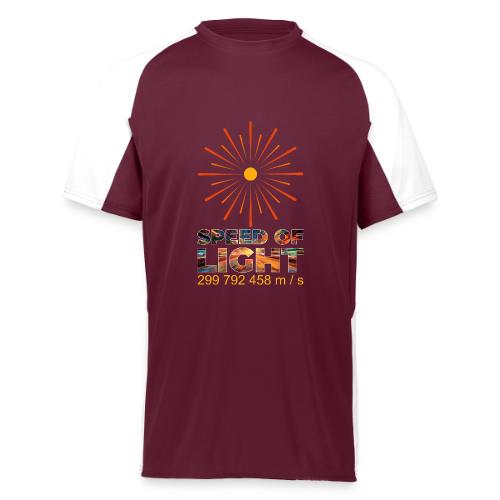 Speed of light - Augusta Sportswear Adult Cutter Jersey