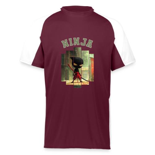 Cute Ninja Attack - Augusta Sportswear Adult Cutter Jersey