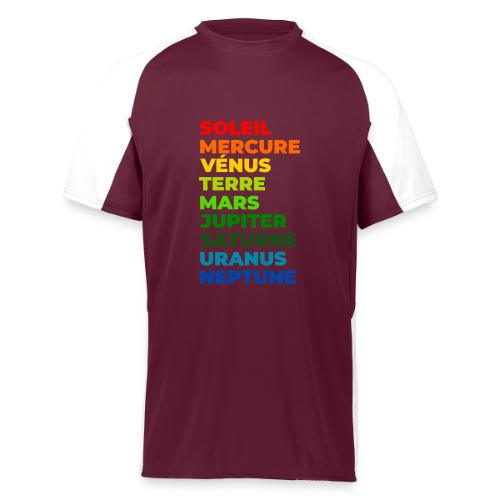 Solar System in Color - Augusta Sportswear Adult Cutter Jersey