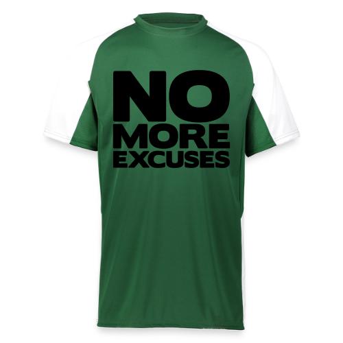 No More Excuses - Augusta Sportswear Adult Cutter Jersey