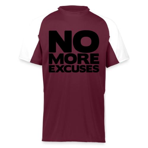 No More Excuses - Augusta Sportswear Adult Cutter Jersey