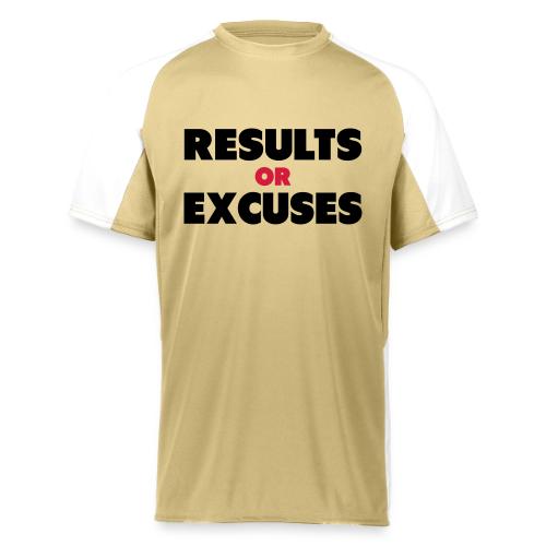 Results Or Excuses - Augusta Sportswear Adult Cutter Jersey