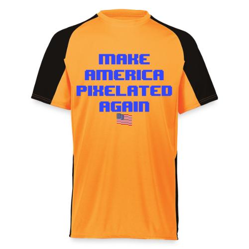 Pixelated America - Augusta Sportswear Adult Cutter Jersey