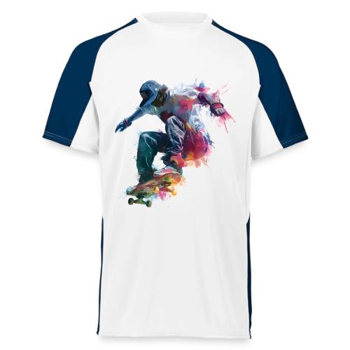 Skateboarding: Ride the Colors - Augusta Sportswear Adult Cutter Jersey